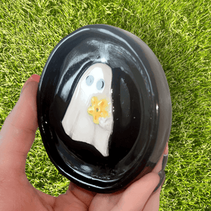 Flora | Handmade Ghost Incense Holder - Midnight Maker
