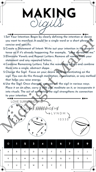 How to make a sigil 