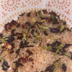 Self-Love| Herbal Blend infused in Himilayan Bath Salts - Midnight Maker